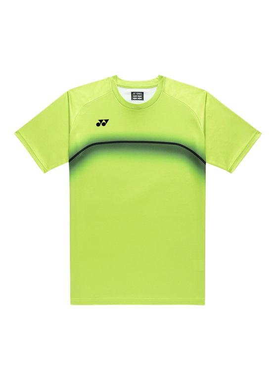 Yonex Sport-Tshirt Practice Print 16859 (100% Polyester) 2026 fresh limegrün Herren